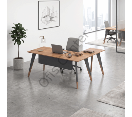 Trend Ofis ve Büro L masa 140 cm Masalı